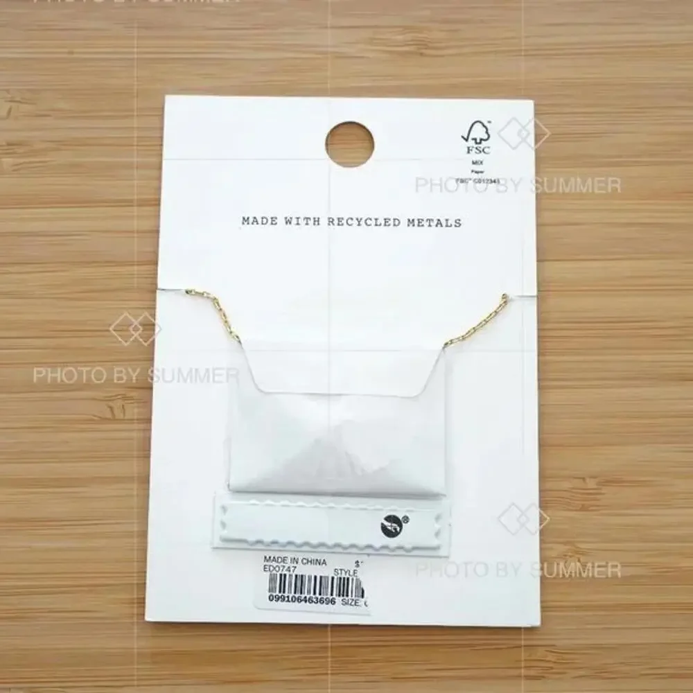 Madewell Shimmer Star Station Necklace - Picture 3 of 4